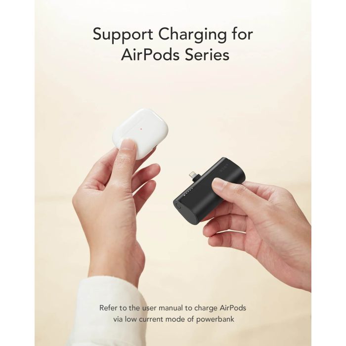 Powerbank VEGER PlugON Lightning 5.000 mAh, crni Powerbank VEGER PlugON Lightning 5.000 mAh, crni