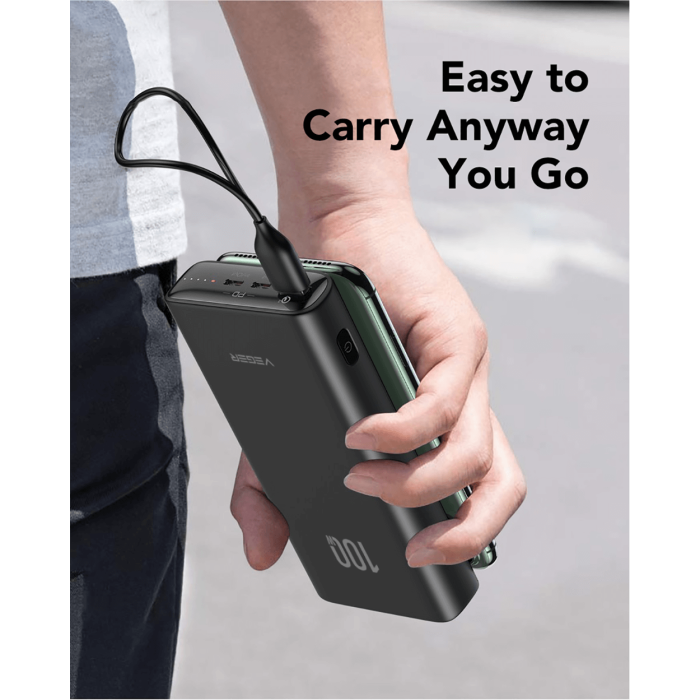 Powerbank VEGER T100 20.000 mAh, T100, crni Powerbank VEGER T100 20.000 mAh, T100, crni