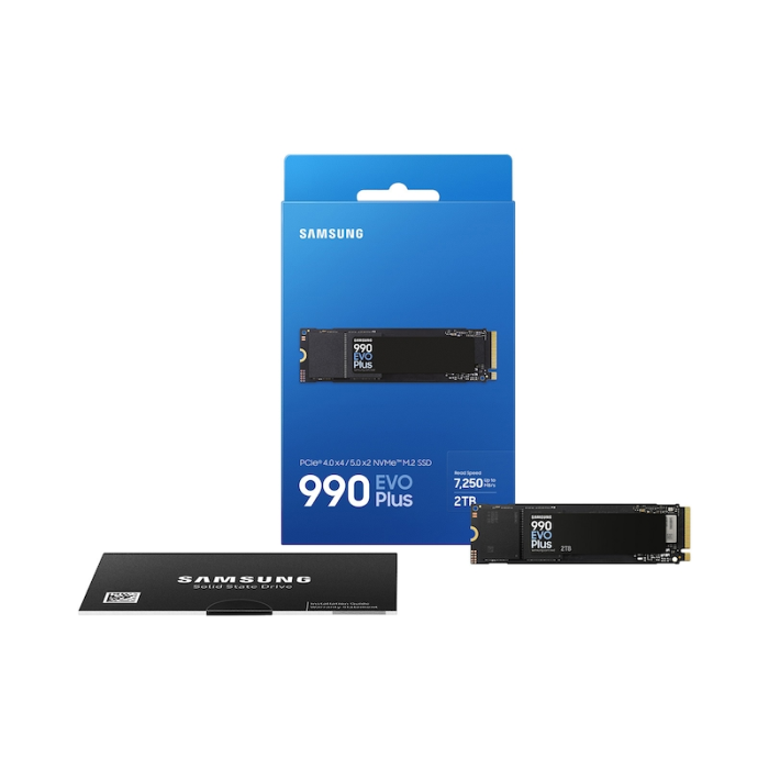 SSD disk 2TB, SAMSUNG 990 EVO Plus, M.2 80mm, PCIe 5.0 x2, NVMe, V-NAND