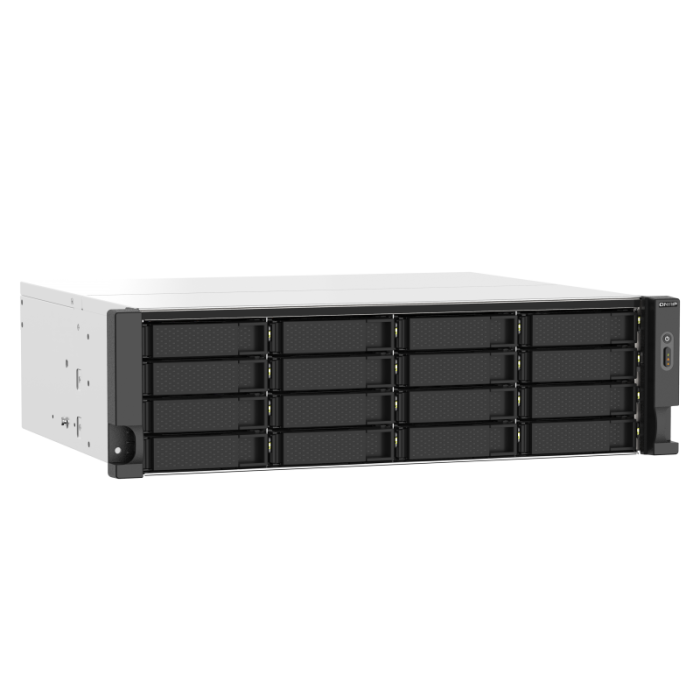 NAS server QNAP rack 3U, za 16 diskova, 16GB RAM, mreža 2.5Gb