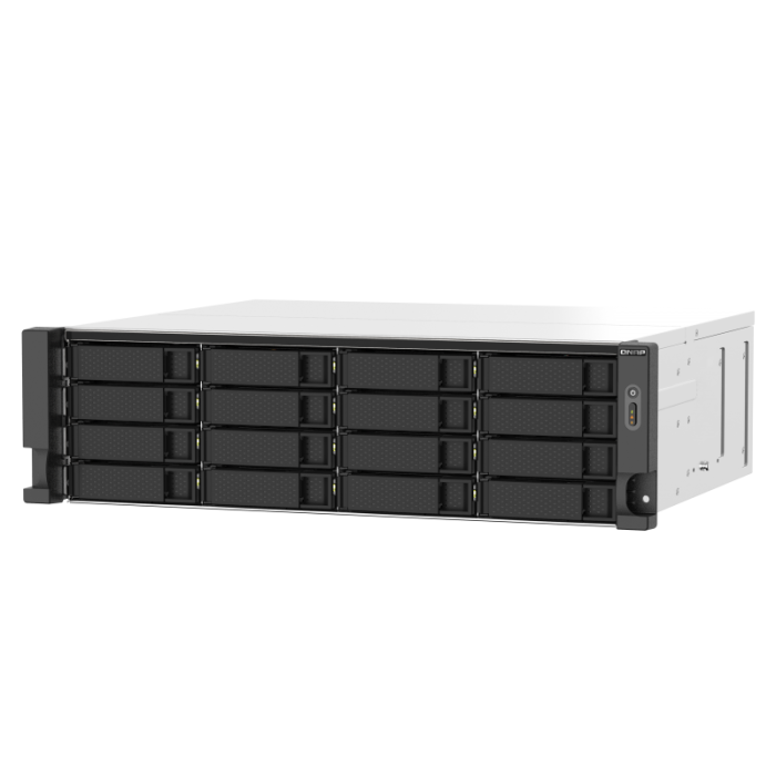 NAS server QNAP rack 3U, za 16 diskova, 16GB RAM, mreža 2.5Gb