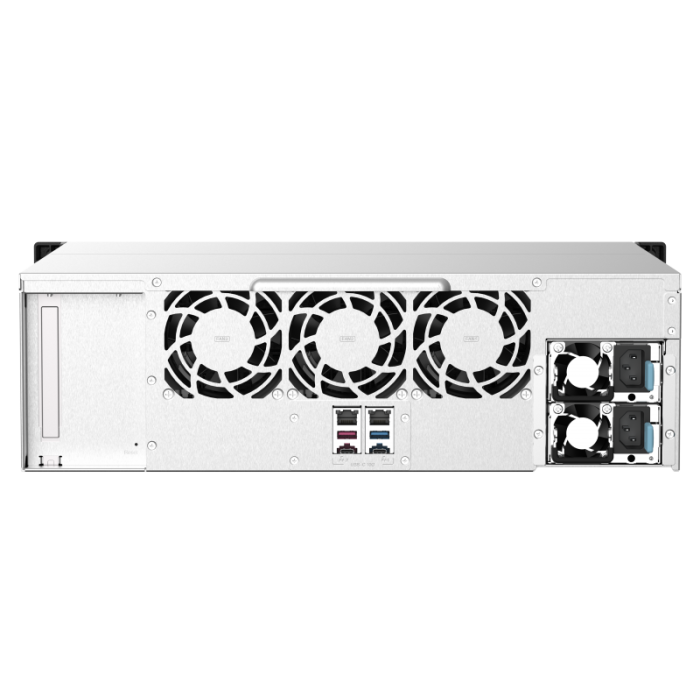 NAS server QNAP rack 3U, za 16 diskova, 16GB RAM, mreža 2.5Gb