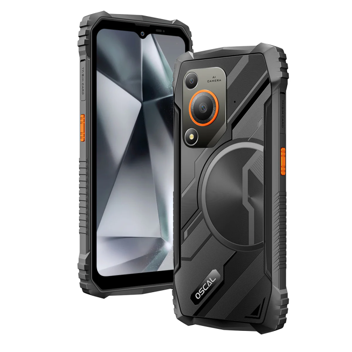 Pametni robusni telefon OSCAL Marine 1, 4GB+128GB, crni Pametni robusni telefon OSCAL Marine 1, 4GB+128GB, crni