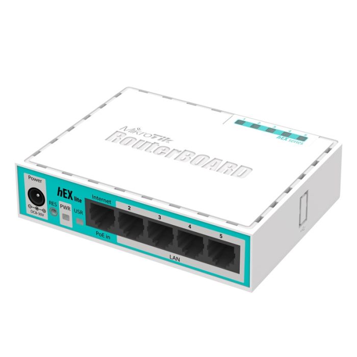Router MIKROTIK hEX lite (RB750r2) Router MIKROTIK hEX lite (RB750r2)