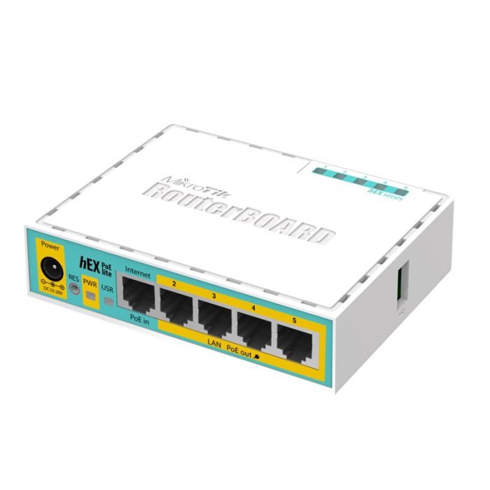 Router MIKROTIK hEX PoE lite (RB750UPr2) Router MIKROTIK hEX PoE lite (RB750UPr2)