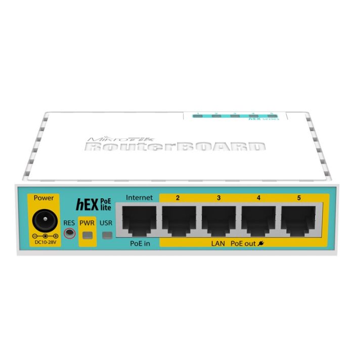 Router MIKROTIK hEX PoE lite (RB750UPr2) Router MIKROTIK hEX PoE lite (RB750UPr2)