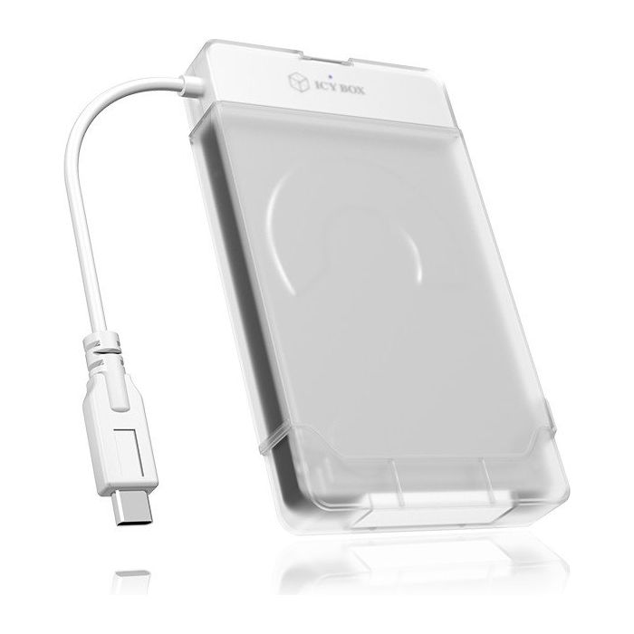 Kućište ICY BOX IB-AC703-C, transparentno, za 2.5" HDD/SSD, USB-C 3.2 Kućište ICY BOX IB-AC703-C, transparentno, za 2.5" HDD/SSD, USB-C 3.2