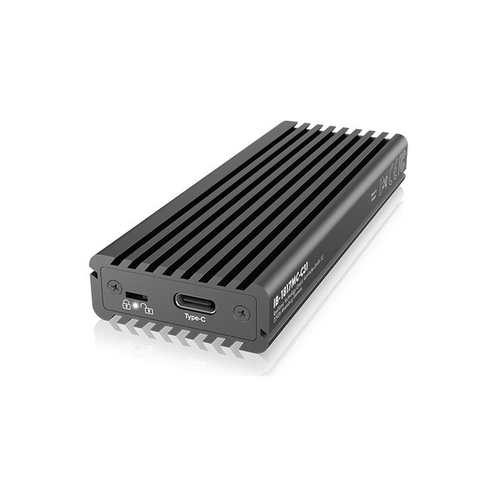 Kućište ICY BOX IB-1817MC-C31 za M.2 NVMe i SATA SSD, USB-C 3.1, sa zaštitom od pisanja Kućište ICY BOX IB-1817MC-C31 za M.2 NVMe i SATA SSD, USB-C 3.1, sa zaštitom od pisanja