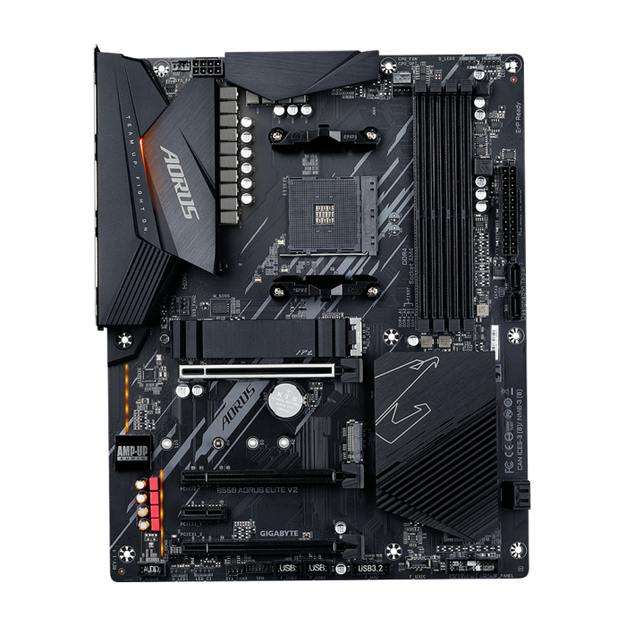 Matična ploča GIGABYTE B550 AORUS ELITE V2, DDR4, SATA3, USB 3.2 Gen2, DP, 2.5GbE, AM4, ATX