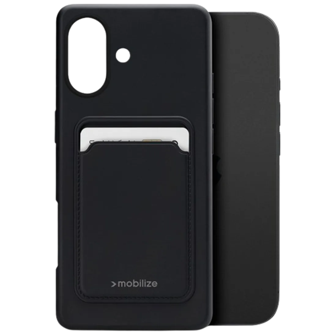 Mobilize Maskica Cardcase, TPU Back Cover, za APPLE iPhone 17, crna