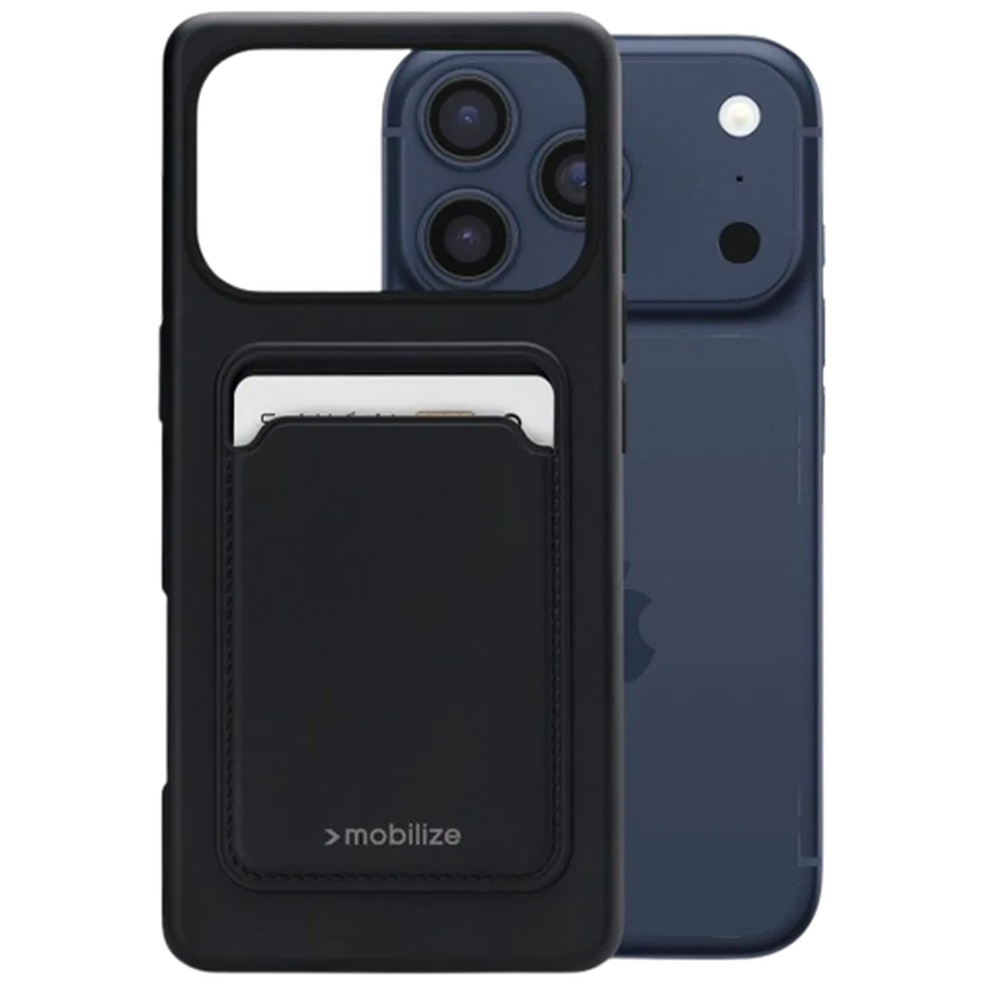 Mobilize Maskica Cardcase, TPU Back Cover, za APPLE iPhone 17 Pro, crna