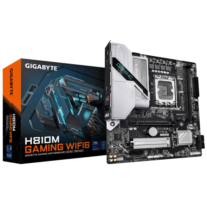 Matična ploča GIGABYTE H810M GAMING WIFI 6, DDR5, SATA3, DP, USB 3.2 Gen1, WiFi 6, LGA1851, mATX Matična ploča GIGABYTE H810M GAMING WIFI 6, DDR5, SATA3, DP, USB 3.2 Gen1, WiFi 6, LGA1851, mATX