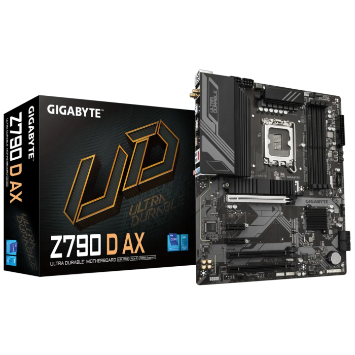 Matična ploča GIGABYTE Z790 D AX, DDR5, SATA3, USB 3.2 Gen2x2, DP, 2.5GbE, LGA1700, ATX Matična ploča GIGABYTE Z790 D AX, DDR5, SATA3, USB 3.2 Gen2x2, DP, 2.5GbE, LGA1700, ATX