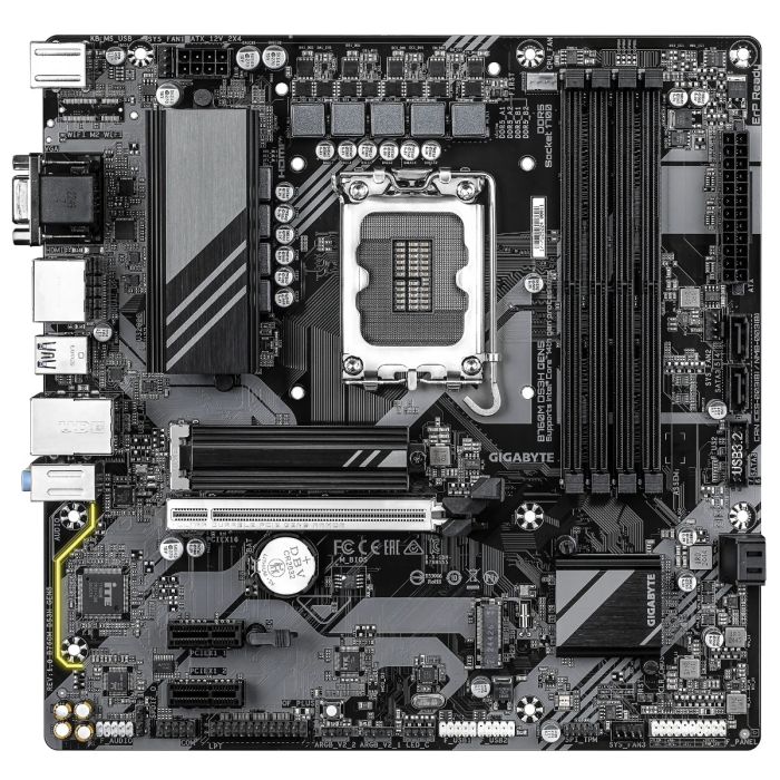Matična ploča GIGABYTE B760M DS3H GEN5, DDR5, SATA3, USB 3.2 Gen2, DP, LGA1700, mATX Matična ploča GIGABYTE B760M DS3H GEN5, DDR5, SATA3, USB 3.2 Gen2, DP, LGA1700, mATX