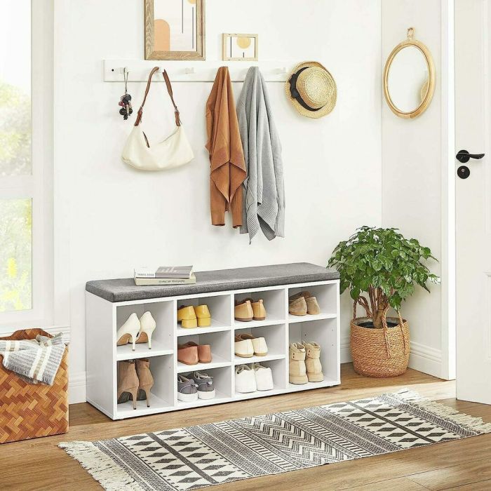 Klupa VASAGLE za cipele, 104x30x48cm Klupa VASAGLE za cipele, 104x30x48cm