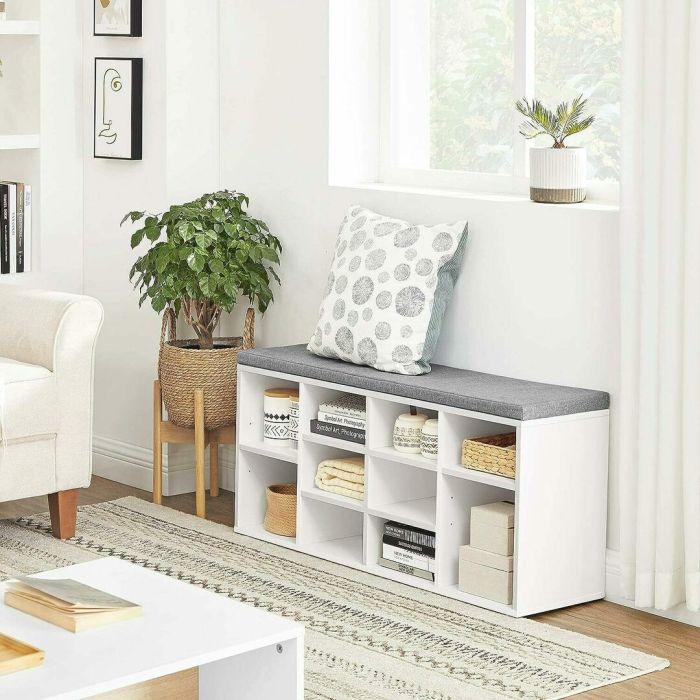 Klupa VASAGLE za cipele, 104x30x48cm Klupa VASAGLE za cipele, 104x30x48cm