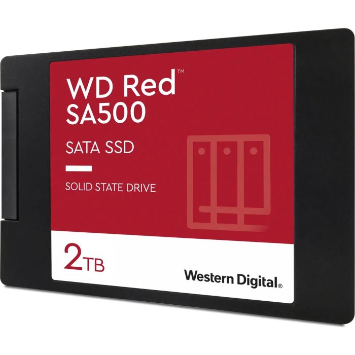 SSD disk 2TB, WD Red SA500, 2.5'', SATA III SSD disk 2TB, WD Red SA500, 2.5'', SATA III