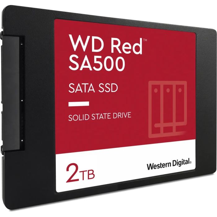 SSD disk 2TB, WD Red SA500, 2.5'', SATA III SSD disk 2TB, WD Red SA500, 2.5'', SATA III