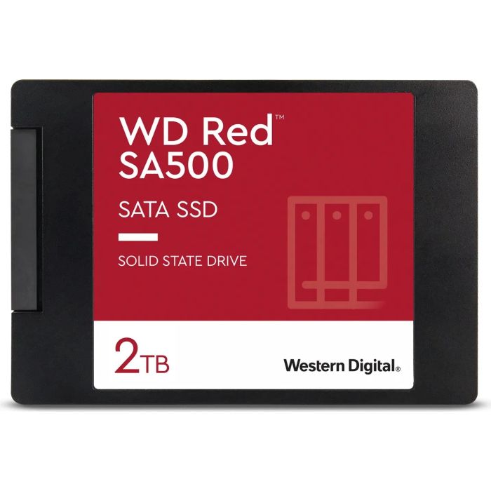 SSD disk 2TB, WD Red SA500, 2.5'', SATA III SSD disk 2TB, WD Red SA500, 2.5'', SATA III