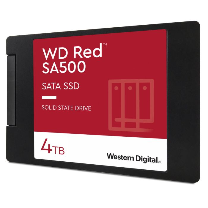 SSD disk 4TB, WD Red SA500, 2.5'', SATA III SSD disk 4TB, WD Red SA500, 2.5'', SATA III