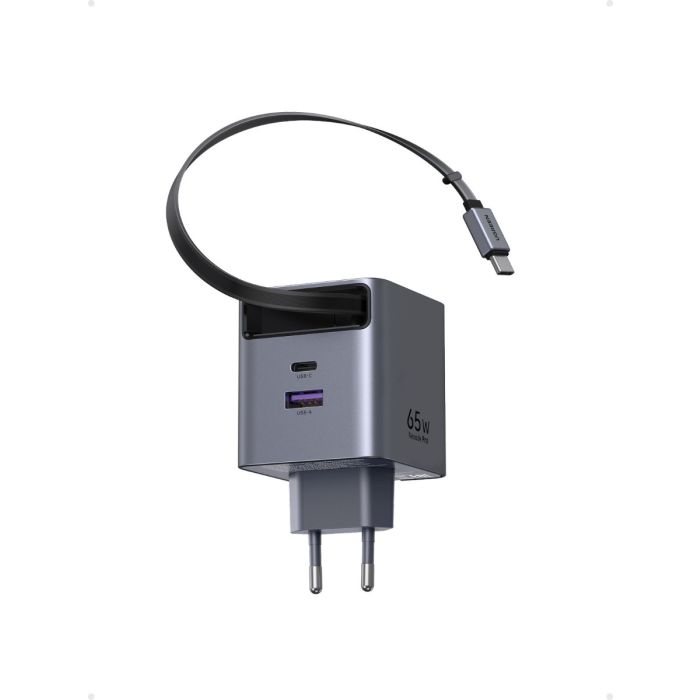 Punjač UGREEN Retractable, GaN, USB-C, 65W Punjač UGREEN Retractable, GaN, USB-C, 65W