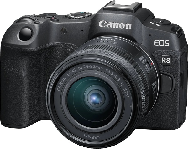 Canon Fotoaparat EOS R8, body + RF 24-50mm
