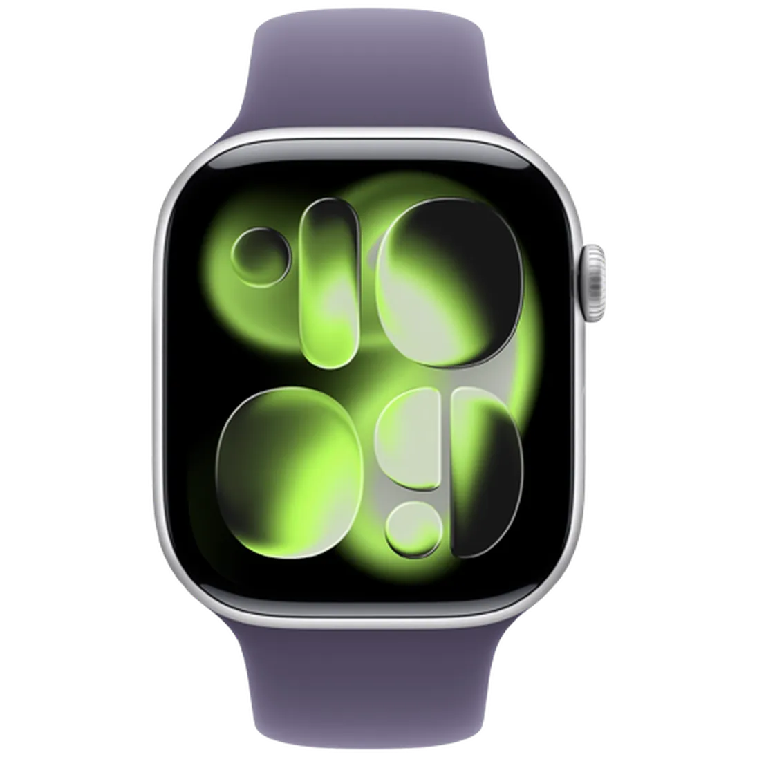 Pametni sat APPLE Watch Series 11 46mm, Silver, Purple Rubber Strap M/L (MEVA4ZR