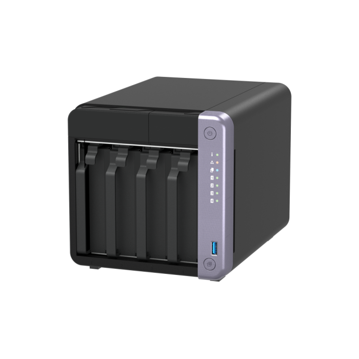 NAS server, za 4 diska, 4GB RAM, 10Gb SFP+ mreža