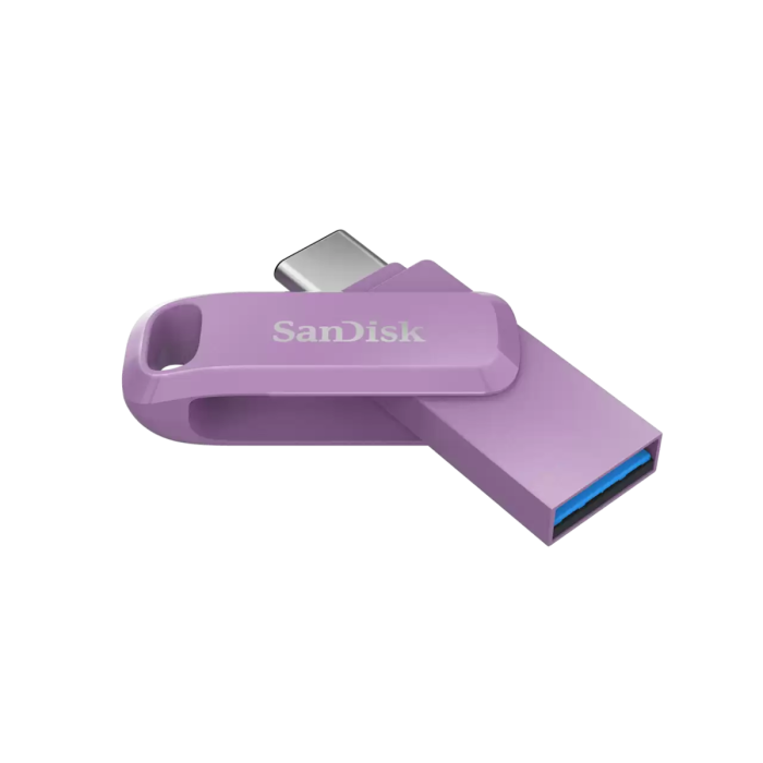 USB stick 512 GB, SANDISK Ultra Dual Drive Go, USB-C/A 3.2, ljubičasti
