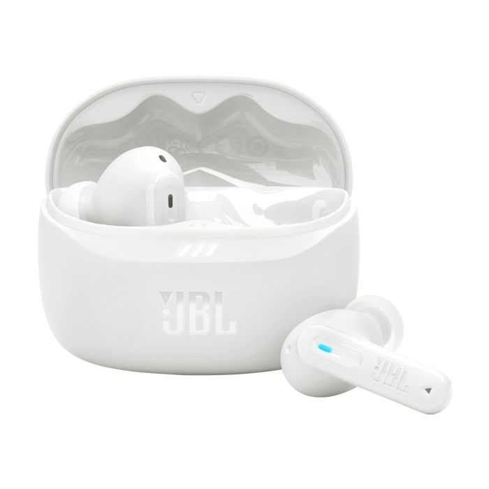Slušalice JBL Tune Beam 2, bežične, s mikrofonom, bijele