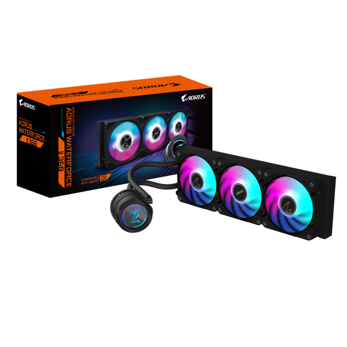 Vodeno hlađenje GIGABYTE AORUS WATERFORCE II 360 za INTEL / AMD procesore