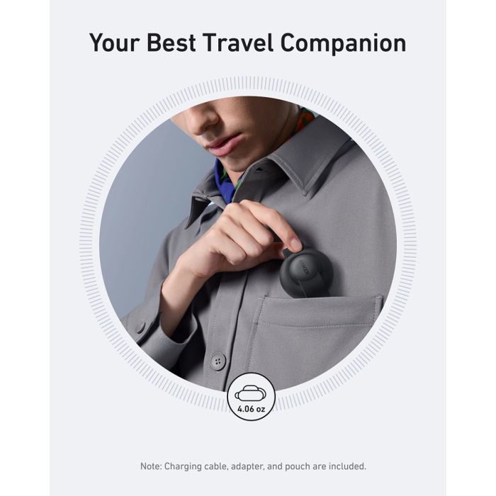 Bežična sklopiva stanica za punjenje ANKER MagGo 3-in-1, crna