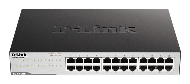 D-Link Switch GO-SW-24G/E, neupravljivi