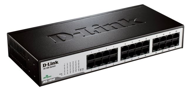 D-Link Switch DES-1024D/E, neupravljivi