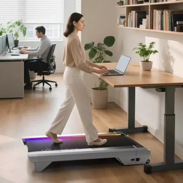 Traka za hodanje UREVO CyberPad for Office, srebrna