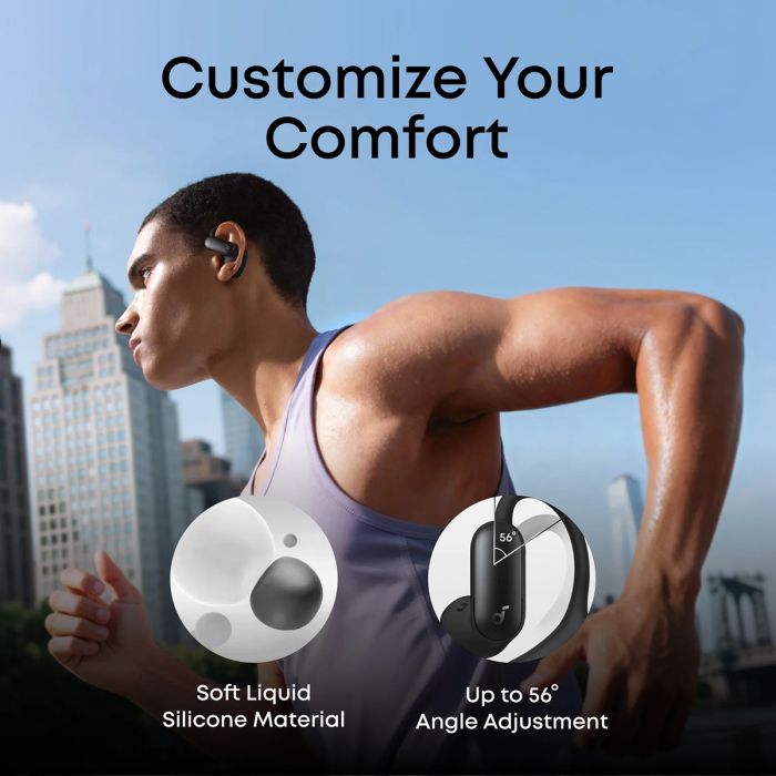 Bežične slušalice ANKER Soundcore AeroFit 2 Pro, crne