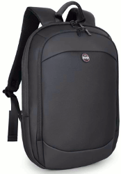 Ruksak PORT Eco Chicago, proširivi, za laptop 15.6"/16", crni