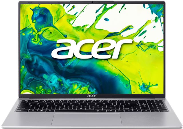 Acer Laptop AL16-54P-52VV, INTEL Core 5 120U/16GB LPDDR5/512GB NVMe/16" WUXGA IPS 60Hz/Wi-Fi 6/DOS