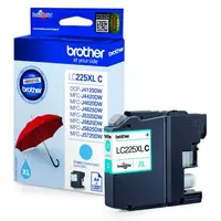 Brother LC-225XL Cyan original tinta