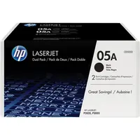 HP CE505D / 05AD Double Pack Black original toneri HP CE505D / 05AD Double Pack Black original toneri