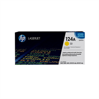 HP Q6002A / 124A Yellow original toner