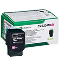 Lexmark C2320M0 za C/MC 2325/ 2425/ 2535/ MC2640 1k Magenta original toner