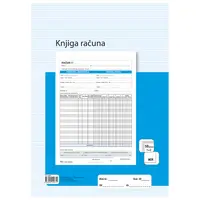 OBRAZ. I-409/NCR knjiga računa A4 150 lista ( 50 set-ova)
