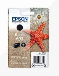 Epson 603 (C13T03U14010) Black original tinta