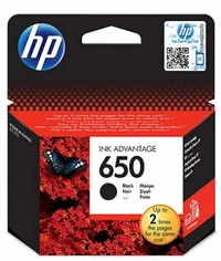 HP 650 (CZ101AE) Black original tinta