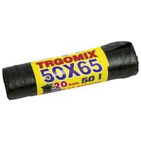 Vreća za smeće 50x65cm HD pk20 Trgomix 40L