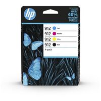 HP 912 (6ZC74AE) Multipack (BK, C, M, Y) original tinte