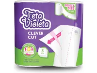 Ručnik papirnati troslojni pk2, Violeta Clever Cut