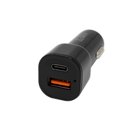 USB auto punjač SBOX CC-038, 2 ULAZA, 38 W, crni