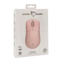 White Shark MIŠ WGM-5015 AERO / 10.000 DPI - Roza / Wireless